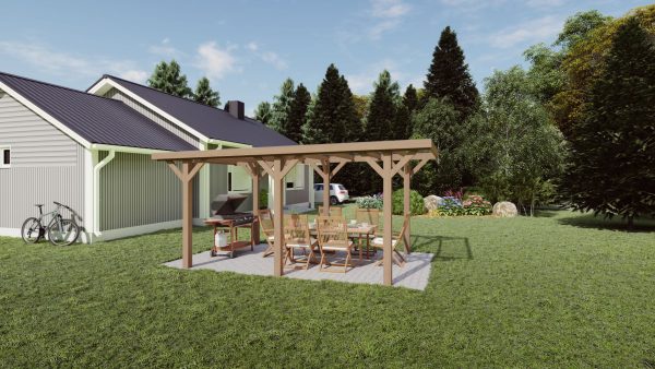 Drvena pergola XL