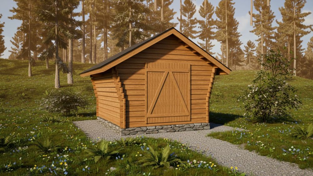 Drveno spremiste AIR 10 1000x563