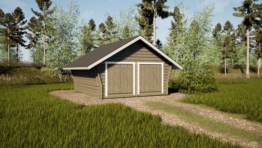 Drveno spremiste NORD XL R 1000x563